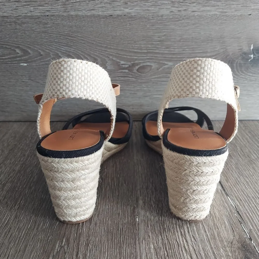 NWOT Lucky Brand Espadrilles with Wedge Heel and Crisscross Straps 11